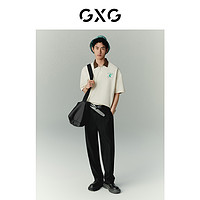 GXG 奥莱 22年男装 张简士扬系列短袖POLO衫夏季新品
