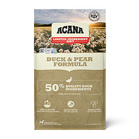 ACANA 爱肯拿 鸭肉梨犬粮成幼通用型犬粮11.4kg临期24.5