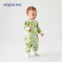 【呼橹棉】aqpa婴儿连体衣宝宝衣服春秋纯棉新生儿睡衣贴身萌