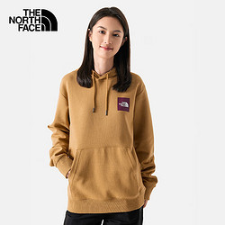 THE NORTH FACE 北面 针织卫衣情侣户外舒适连帽衫 86PZ I0J/卡其色