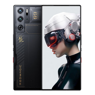 努比亚（nubia）红魔9 Pro全面屏下游戏手机 12GB+512GB氘锋透明 骁龙8Gen3 6500mAh【电竞手柄套装】 氘锋透明暗夜