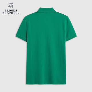 Brooks Brothers BrooksBrothers）女士24早春美式棉质翻领针织Polo衫 3001-深绿色 XS