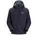  ARC'TERYX 始祖鸟 ARC’TERYX）Gamma MX  男款户外连帽软壳衣 Black Sapphire 黑蓝 S（建议55-68kg）　