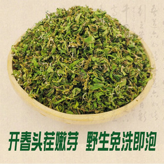 北匠柳芽茶新芽天然春天野外生长新鲜干柳树叶子尖柳树芽柳叶嫩柳芽茶