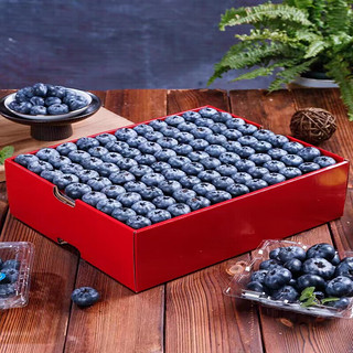 今日福利100件 云南蓝莓 125g*2盒 单果 18mm 顺丰空运