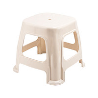 88VIP：HOUYA 塑料凳子家用加厚时尚收纳浴室防滑凳成人换鞋凳餐厅儿童凳