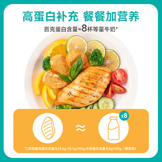 优形（ishape）即食常温口袋鸡胸肉低脂健身代餐高蛋白休闲肉类零食 【15袋600g】原味40g*15袋
