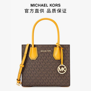 MICHAEL KORS 迈克·科尔斯 MK/Mercer中号老花风琴款手提托特包