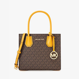 MICHAEL KORS 迈克·科尔斯 MK/Mercer中号老花风琴款手提托特包