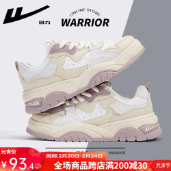 warrior回力官方板鞋子女鞋夏季新款老爹鞋厚底百搭运动鞋透气休闲