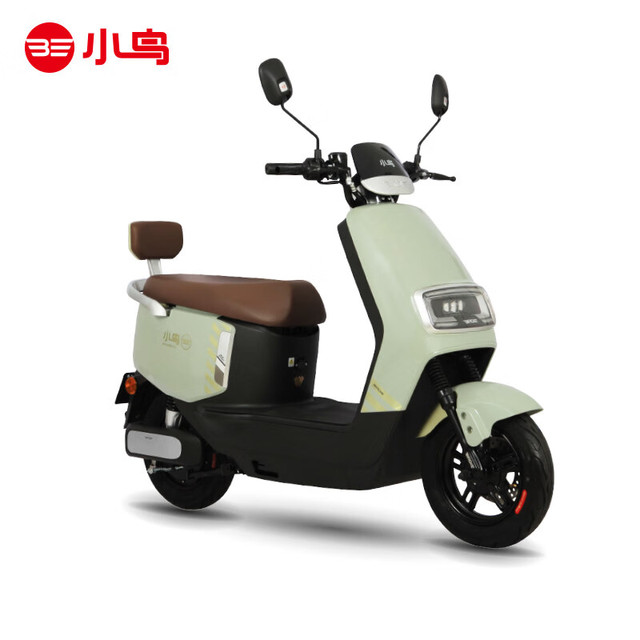 小鸟电动车1200W大功率72V20A高速通勤代步电动摩托车两轮电摩灰色
