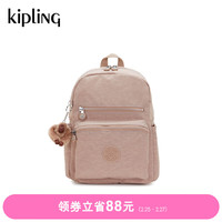 凯普林 kipling男女款轻便帆布包2024春季书包旅行包双肩背包JUDY M JUDY M-复古粉