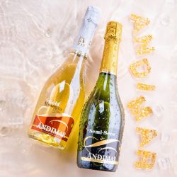 andimar爱之湾莫斯卡托起泡酒西班牙原瓶进口女生微醺甜酒果酒网红