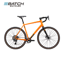 Batch 百琦 探索007 全地形砾石公路车自行车 活力橙 L码 适合身高：1.85-1.95M 10速
