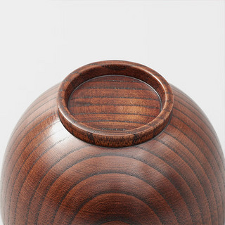 无印良品（MUJI）木制 汤碗 餐具 饭碗 原色 10.5cm /小