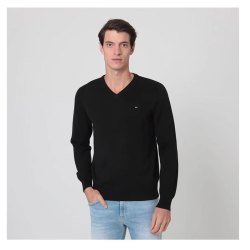 tommyhilfiger汤米希尔费格美国tommyhilfiger汤米男装冬棉针织衫修身