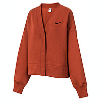 NIKE 耐克 女款运动夹克AS W NSW PHNX FLC OOS 针织外套FB8773-832