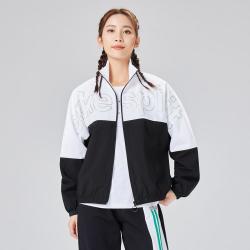 erke鸿星尔克女夹克防风户外运动外套女耐磨时尚运动服轻便舒适