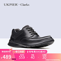 Clarks 其乐 男鞋皮鞋 舒适透气耐磨牛皮休闲皮鞋Cotrell系列Edge海外直邮 26137385 41