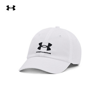 安德玛 UNDERARMOUR）Favorite女子训练运动帽1369790 白色100 均码