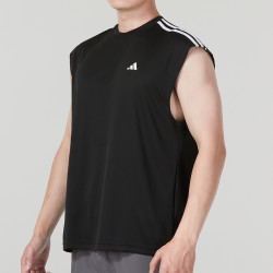 88vipadidas阿迪达斯男子t恤衫篮球运动训练休闲无袖t恤背心ic2464