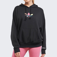 adidas 阿迪达斯 三叶草休闲时尚潮流运动连帽卫衣