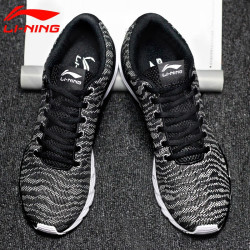 lining李宁男鞋运动鞋春秋新款轻便低帮透气软底跑鞋防滑户外跑步鞋