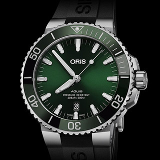 ORIS 豪利时 瑞表 机械绿色水鬼