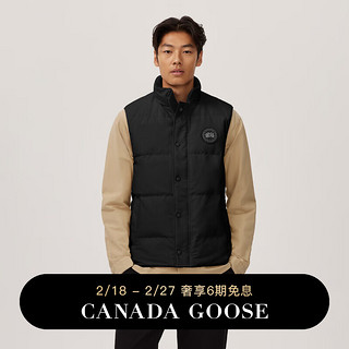 CANADA GOOSE Garson男士黑标羽绒马甲经典升级 2081MB 61 黑色 M