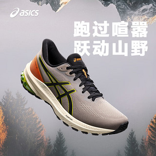 ASICS 亚瑟士 男鞋舒适透气跑鞋稳定支撑耐磨运动鞋 GT-1000 12 TR 灰色 40