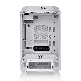 Thermaltake 曜越 Tt）The T持420水冷/4090显卡/水平横躺） Tower 300︱白︱八角柱造型