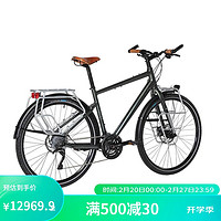 DECATHLON 迪卡侬 自行车Touring900长途城际旅行自行车卡其色S码 4031556