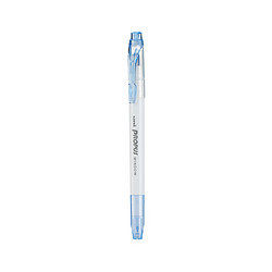 uni 三菱铅笔 PUS-103T 双头荧光笔 烟灰蓝 单支装