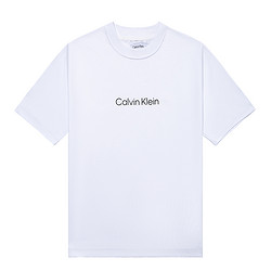 卡尔文·克莱恩 Calvin Klein CK 男士夏季简约T恤舒适运动正品进口热印休闲短袖