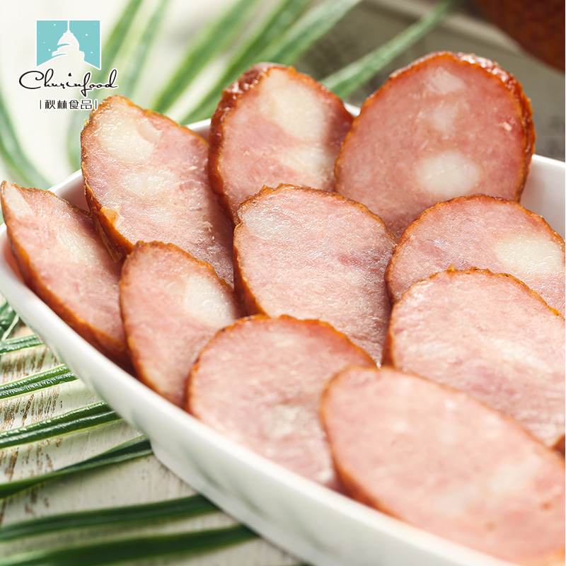 哈尔滨红肠东北特产俄罗斯休闲零食蒜香风味香肠秋林食品红肠 【哈尔滨红肠】真空独立包装80g*5