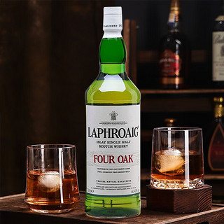 拉弗格（Laphroaig）四桶 10年 苏格兰单一麦芽威士忌酒 洋酒 海外版 保税仓直发 拉弗格1815威士忌酒1000ml-有码