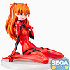 SEGA 新世纪福音战士EVA 手办模型玩具 22cm 明日香坐姿