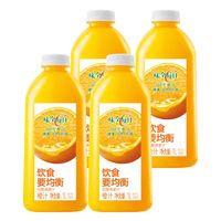 WEICHUAN 味全 每日C 100%橙汁 1L*4瓶