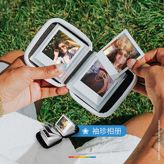 Polaroid 宝丽来 袖珍型即时成像相机全新拍立得PolaroidGo配件袖珍相册 白色