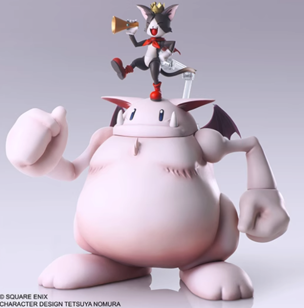 SQUARE ENIX 史克威尔艾尼克斯 最终幻想7 BRING ARTS系列 凯特·西&莫古利 可动手办