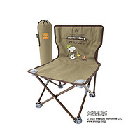 LOGOS 乐格氏 日本直邮logos联名x史努比户外露营便携小椅子儿童椅靠背86001095