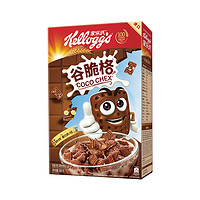 Kellogg's 家乐氏 进口巧克力儿童麦片谷脆格盒即食代早餐300g单盒装