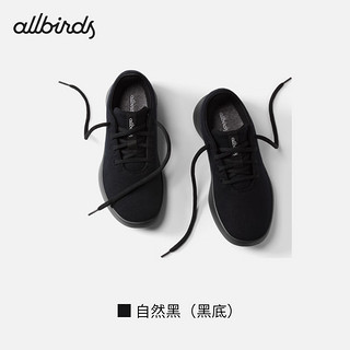 Allbirds Wool Runner 2 【】羊毛休闲鞋第2代透气舒适男女运动鞋 自然黑（黑底） 44 男码（偏大）