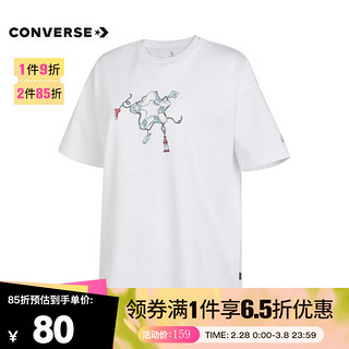 CONVERSE 匡威 女子短袖T恤 10025880-A01 M