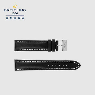 百年灵（BREITLING）一体式舒适牛皮表带（不含表扣) 绿色军用小牛皮520X