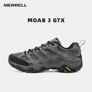 MERRELL 迈乐 迈乐户外徒步鞋男MOAB3 GTX低帮透气防水耐磨防滑登山鞋