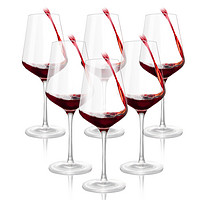 MKSA 米卡莎 水晶红酒杯高脚杯MKSA家用进口水晶玻璃酒杯6支装葡萄酒杯意大利