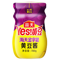 抖音超值购：海天 YES！黄豆 金字装 黄豆酱 780g/罐