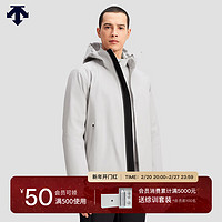 DESCENTE迪桑特 综训训练系列运动男士上衣两件套 LG-LIGHT GRAY L (175/96A)