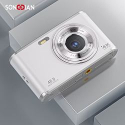 songdian松典数码相机前后双摄高像素照相机vlog校园便携迷你卡片机可